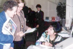 Dr. Radd at Texas Education Professional Growth Conference for Middle School Counselors in Austin, Texas. February 2000.